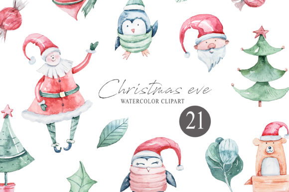 Bringing Holiday Magic to Design: Why Watercolor Christmas Clipart Belongs in Your Creative Toolkit