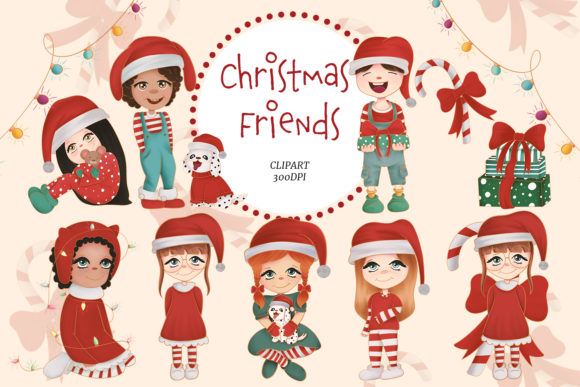 How to Use Cute Christmas Clipart and Digital Paper for Stunning Holiday Projects