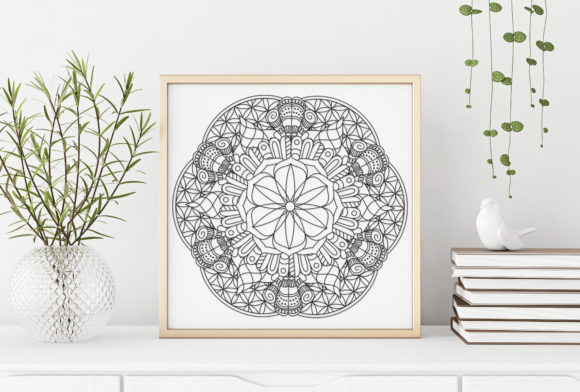 Mandala Art Magical Circular