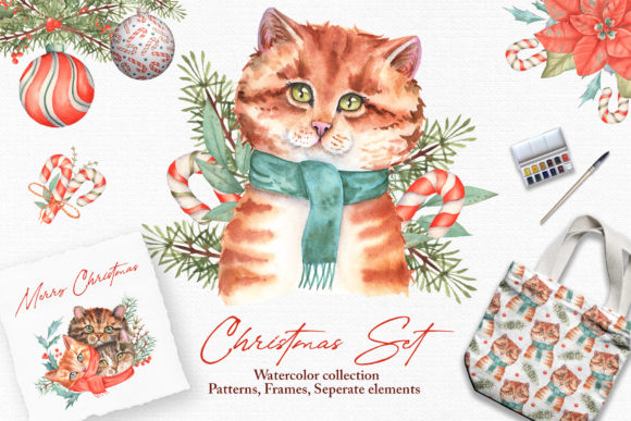 The Watercolor Christmas Set: A Versatile Toolkit for Modern Creative Projects