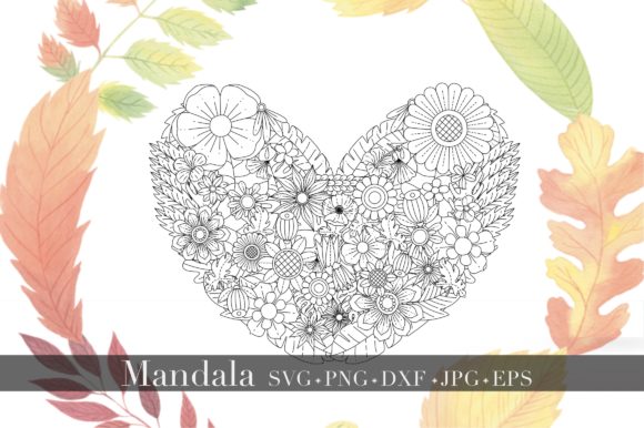 Why Mandala – Floral Heart Is the Vector Design Your Crafting Workflow Has Been Missing